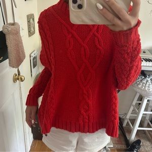 Red Aerie Sweater